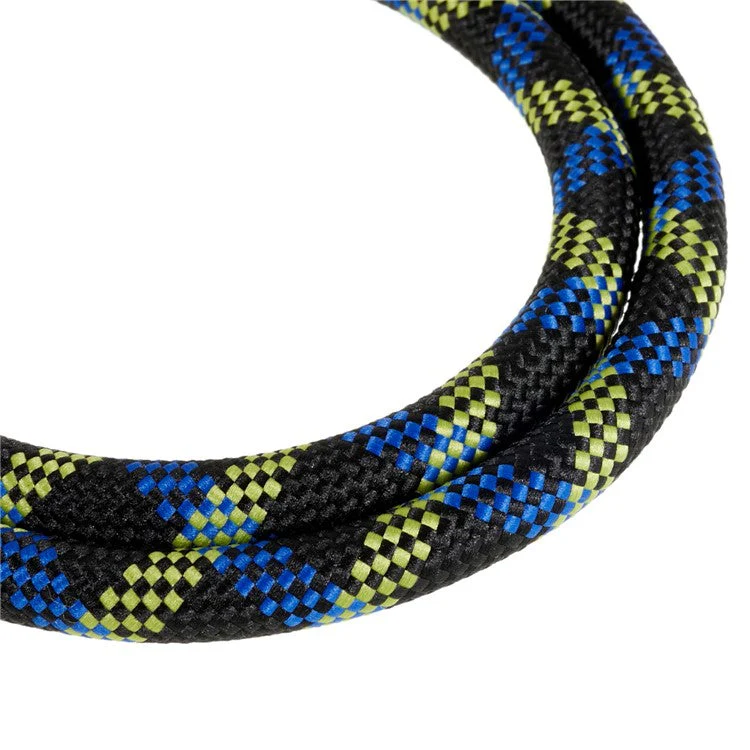 1.2m Thicken Mobile Phone Neck Shoulder Strap Anti-lost Phone Round Lanyard with Tether Tab - Blue / Black / Green - Image 5