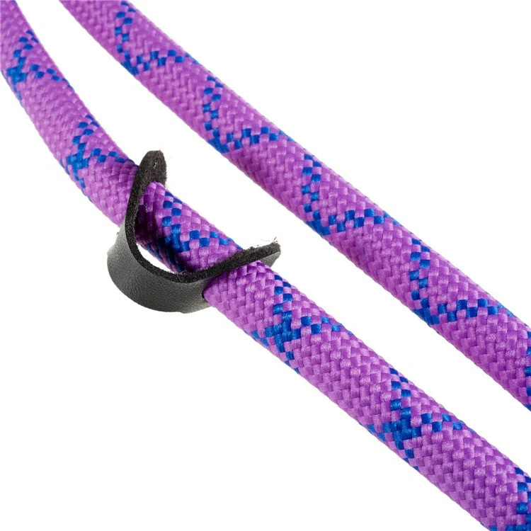 1.2m Thicken Mobile Phone Neck Shoulder Strap Anti-lost Phone Round Lanyard with Tether Tab - Purple - Image 3