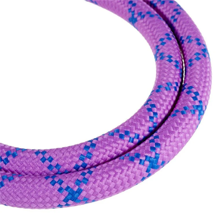 1.2m Thicken Mobile Phone Neck Shoulder Strap Anti-lost Phone Round Lanyard with Tether Tab - Purple - Image 5
