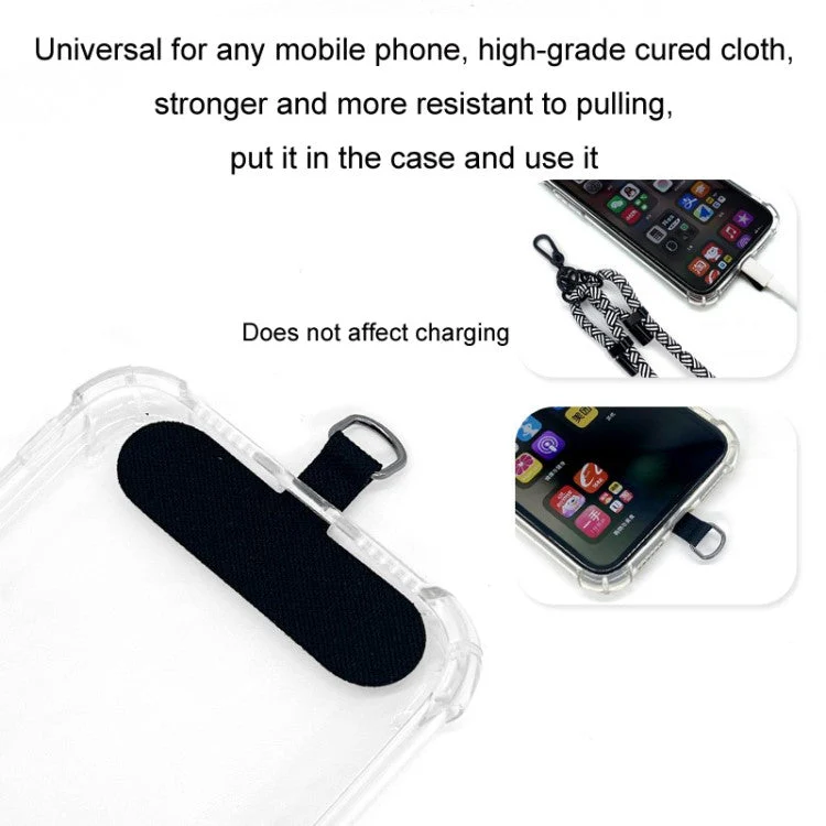 10mm Polyester Rope Adjustable Phone Neck / Shoulder Lanyard Anti-lost Crossbody Cellphone Strap - Style 84 - Image 2