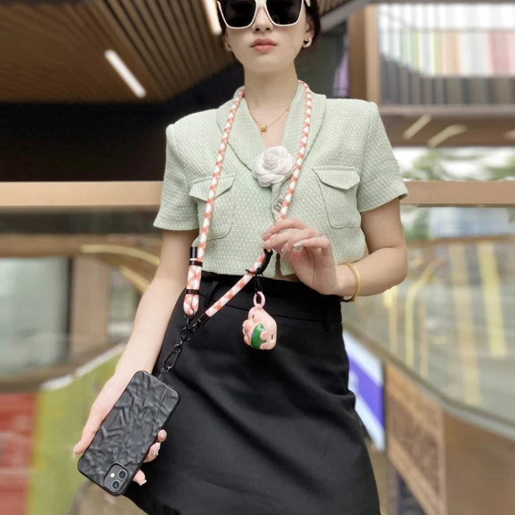 10mm Thick Rope Adjustable Polyester Neck / Shoulder Lanyard Phone Carrying Strap - Style 25 - Image 5