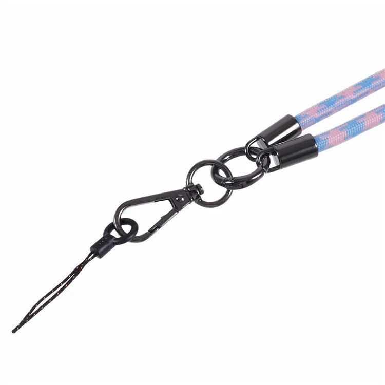 120cm Mobile Phone Strap 6mm Cell Phone Lanyard Rope with Clip Buckle - Style C - Image 2