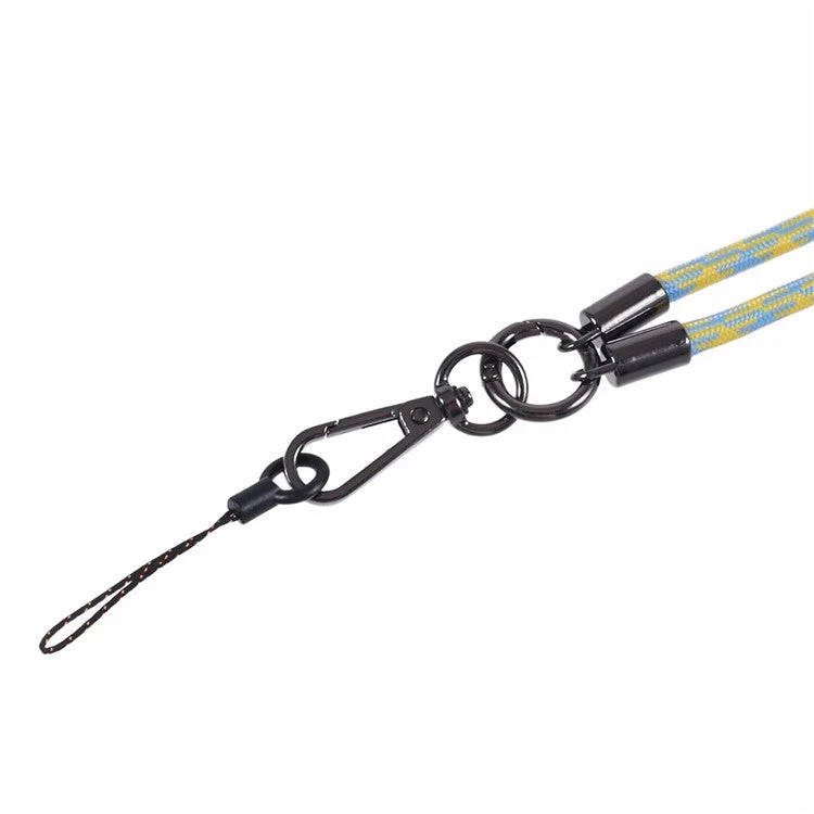 120cm Mobile Phone Strap 6mm Cell Phone Lanyard Rope with Clip Buckle - Style I - Image 2