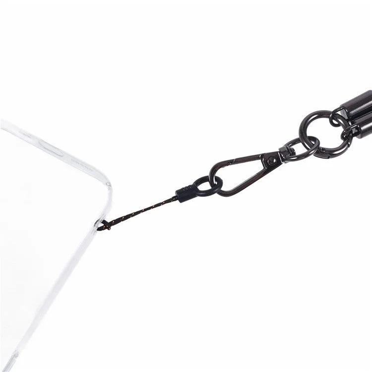 120cm Mobile Phone Strap 6mm Cell Phone Lanyard Rope with Clip Buckle - Style L - Image 5