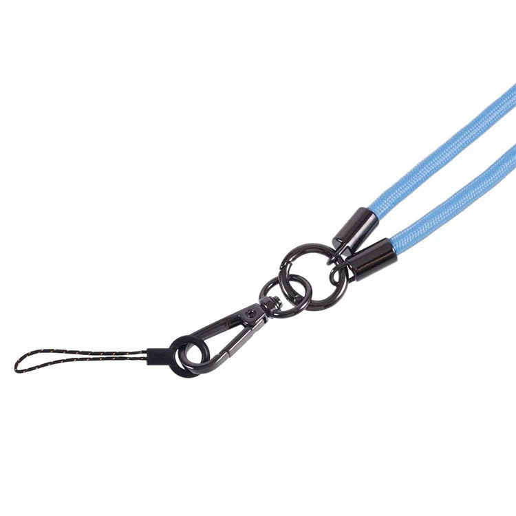 120cm Mobile Phone Strap 6mm Cell Phone Lanyard Rope with Clip Buckle - Style M - Image 2