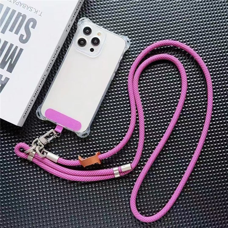 150cm Phone Long Lanyard Adjustable Crossbody Shoulder Strap with Tether Tab, Diameter: 8mm - Style H - Image 2