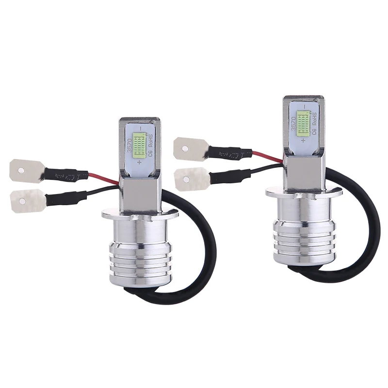 2 PCS H3 72W 1000LM 6000-6500K Super Bright Car Fog Light LED Bulbs, DC 12-24V(Ice Blue Light) - Image 4