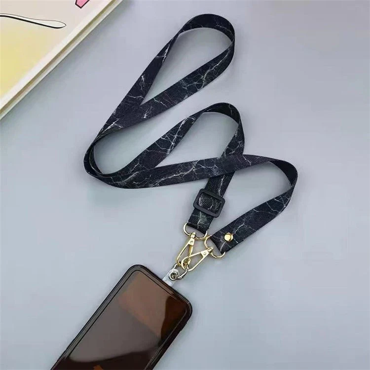 20mm Mobile Phone Strap 33.5-60cm Adjustable Cell Phone Lanyard with Tether Tab - Style I - Image 3
