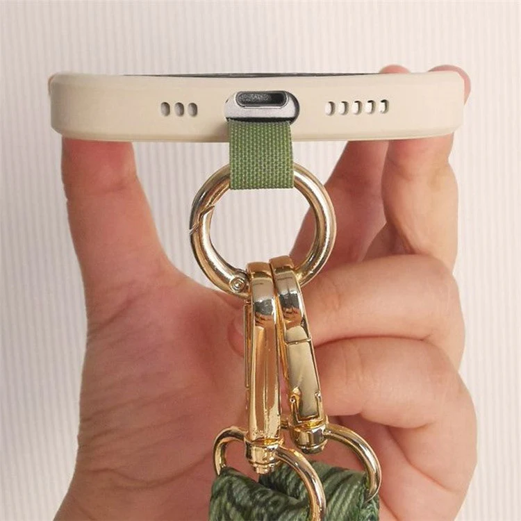 20mm Mobile Phone Strap 33.5-60cm Adjustable Cell Phone Lanyard with Tether Tab - Style J - Image 3