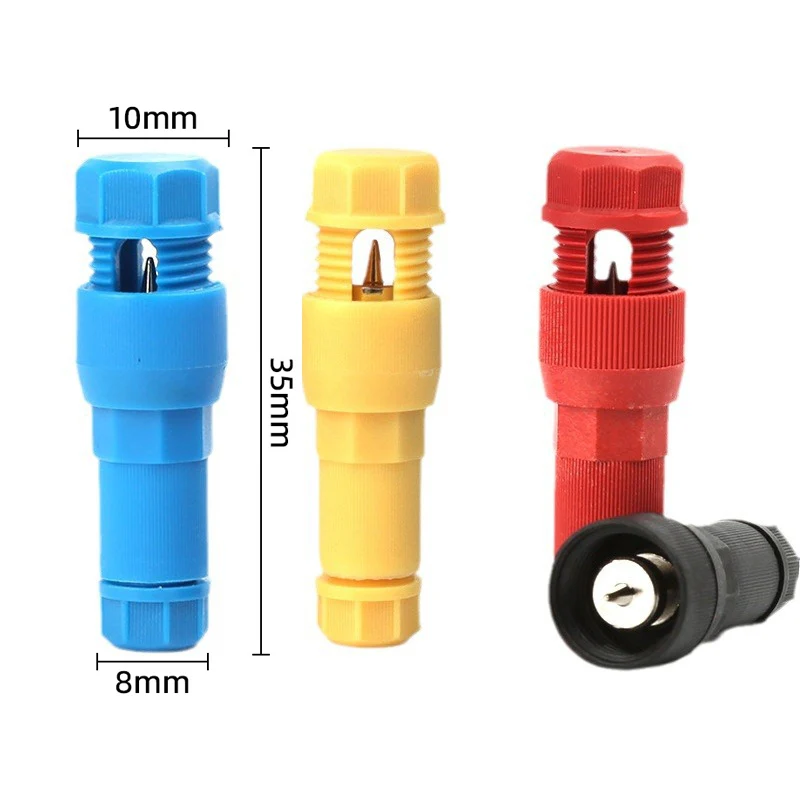 2pcs /Pack Stripping-free Thimble T-shaped Connector Downlight Wiring-free Connector(Yellow) - Image 3