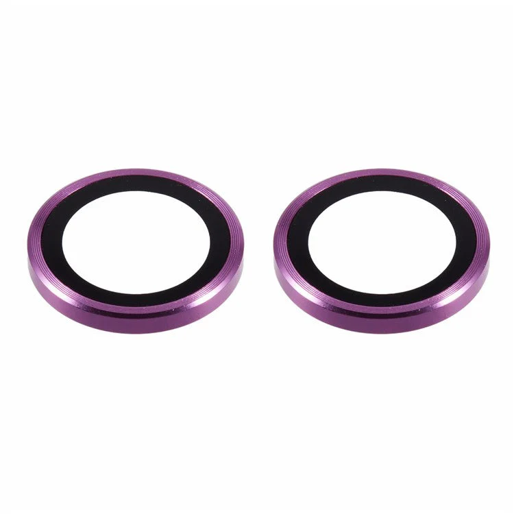 2Pcs / Set For iPhone 16 / 16 Plus Camera Lens Protector Scratch-Resistant Corning Gorilla Glass Lens Film - Purple - Image 3