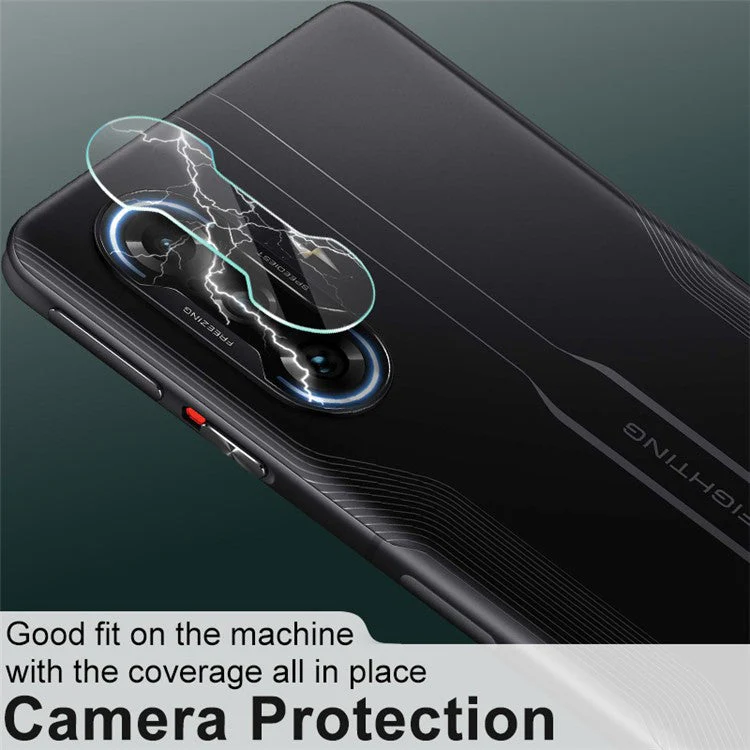 2pcs/Set IMAK High Definition Tempered Glass Camera Lens Film Protector for Xiaomi Redmi K40 Gaming - Image 5
