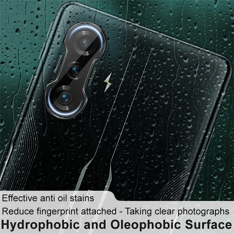 2pcs/Set IMAK High Definition Tempered Glass Camera Lens Film Protector for Xiaomi Redmi K40 Gaming - Image 6
