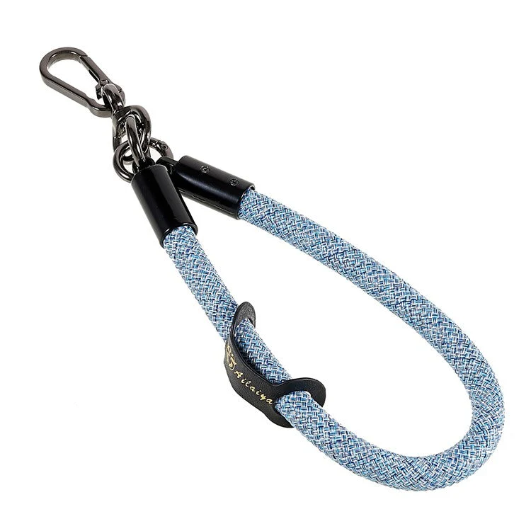 30cm Thickened Phone Hand Wrist Strap USB Flash Drives Keychains DSLR Camera Lanyard Holder - Blue - Image 3