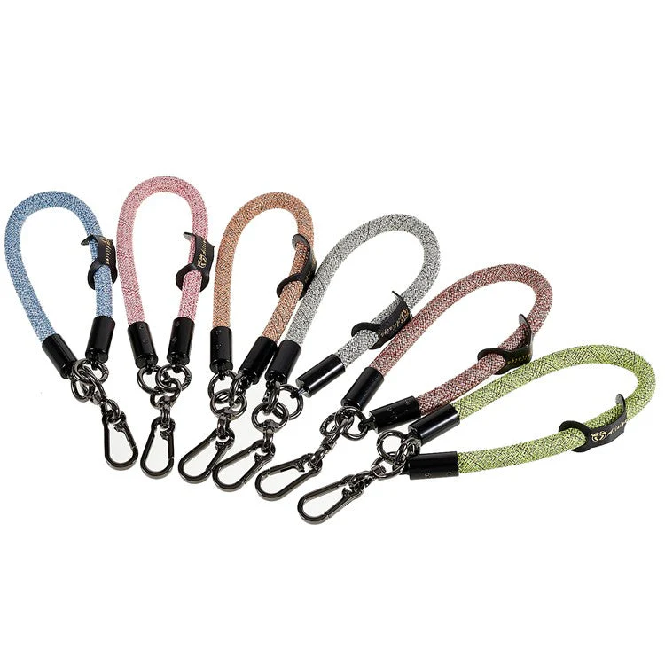 30cm Thickened Phone Hand Wrist Strap USB Flash Drives Keychains DSLR Camera Lanyard Holder - Red - Image 7