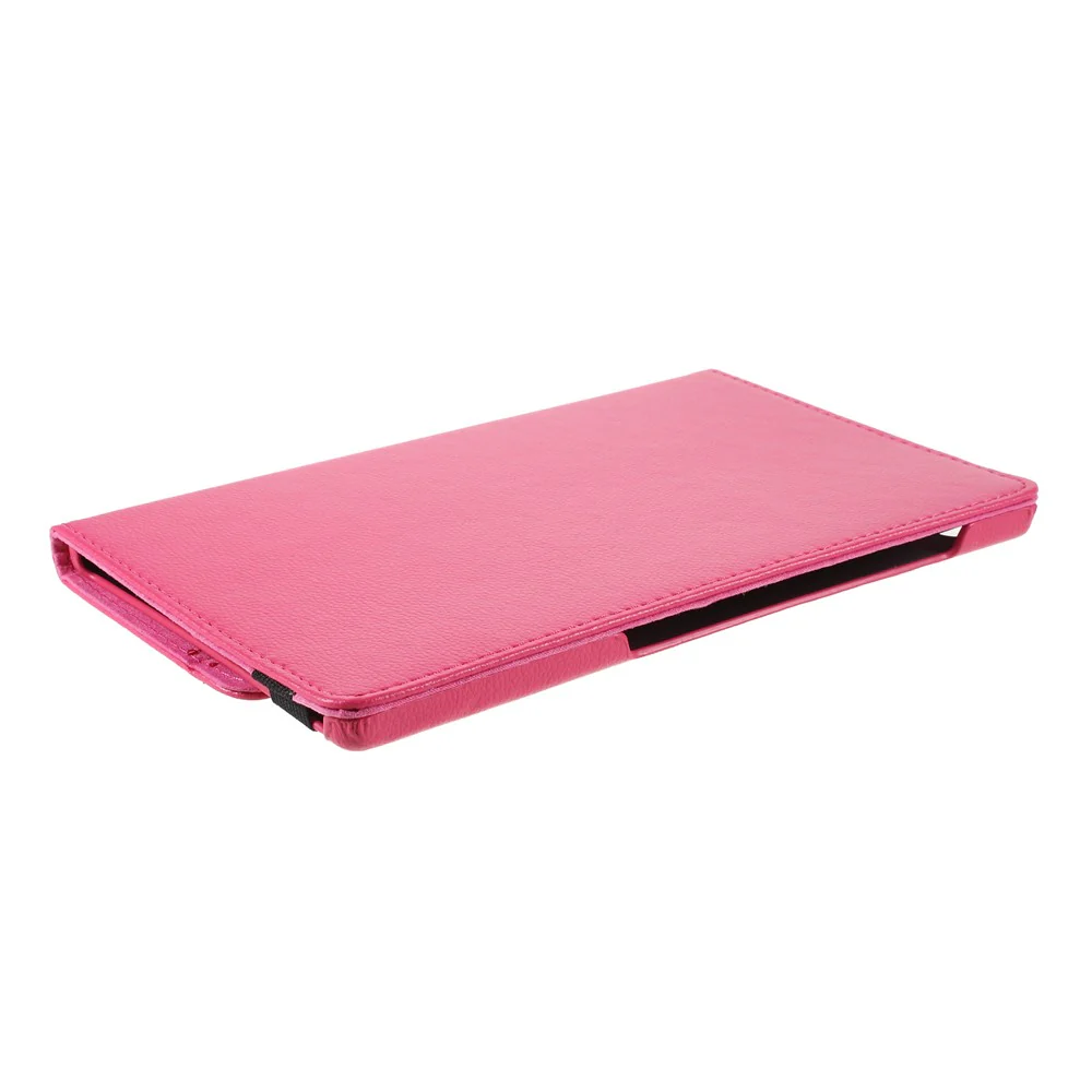 360 Degrees Rotating Stand Leather Case for Lenovo Tab M10 HD Gen 2 TB-X306X - Rose - Image 3