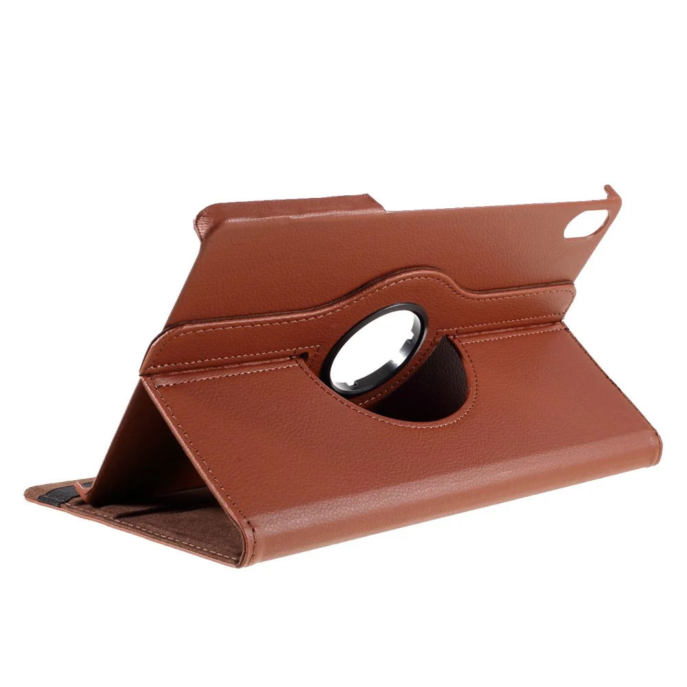 360 Degrees Rotating Stand Leather Case for Lenovo Tab P11 / P11 5G 11 inch TB-J606F / J606X - Brown - Image 7