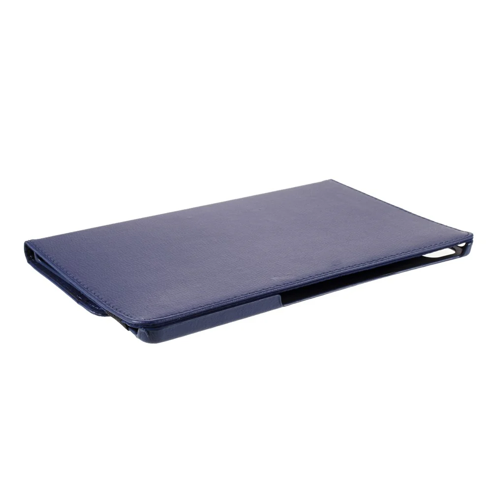 360 Degrees Rotating Stand Leather Case for Lenovo Tab P11 / P11 5G 11 inch TB-J606F / J606X - Dark Blue - Image 4