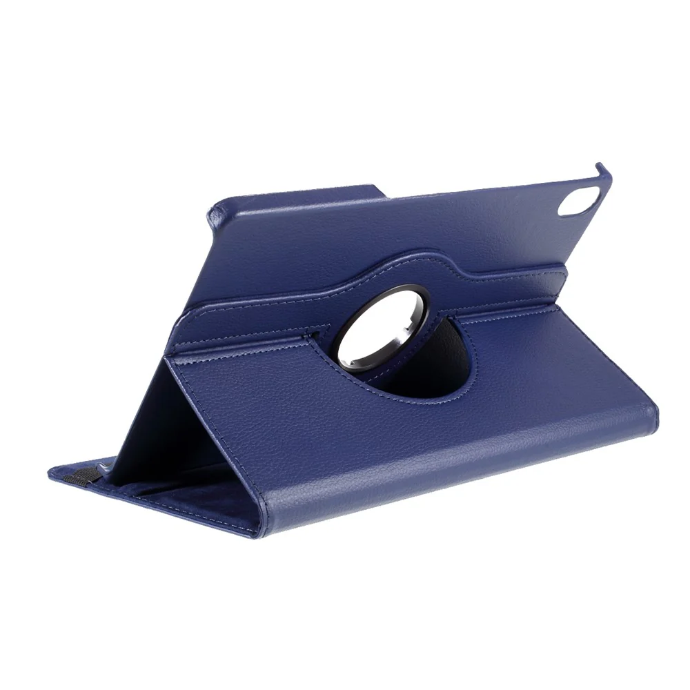 360 Degrees Rotating Stand Leather Case for Lenovo Tab P11 / P11 5G 11 inch TB-J606F / J606X - Dark Blue - Image 7