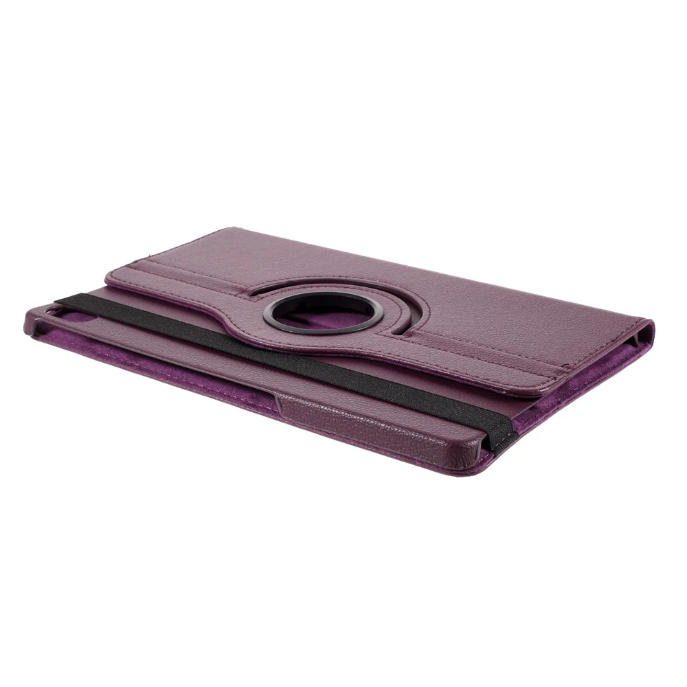 360 Degrees Rotating Stand Leather Case for Lenovo Tab P11 / P11 5G 11 inch TB-J606F / J606X - Purple - Image 5