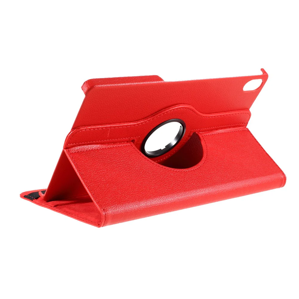 360 Degrees Rotating Stand Leather Case for Lenovo Tab P11 / P11 5G 11 inch TB-J606F / J606X - Red - Image 7