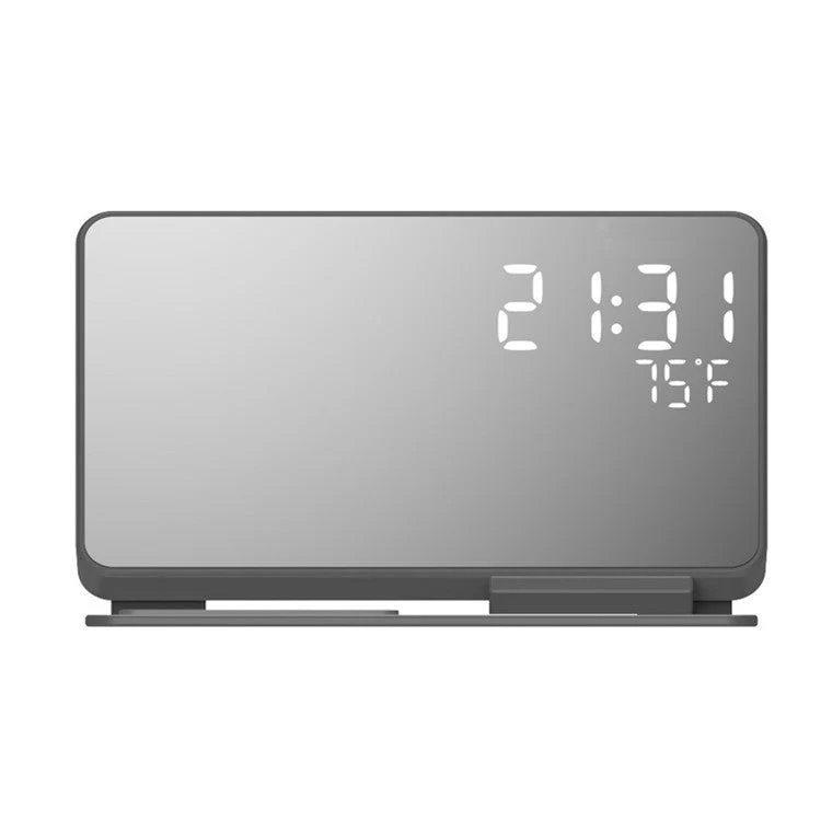 4-in-1 LED Digital Temperature Display Alarm Clock 15W Wireless Charger Qi Fast Charging Stand for iPhone Android iWatch AirPods - Image 2