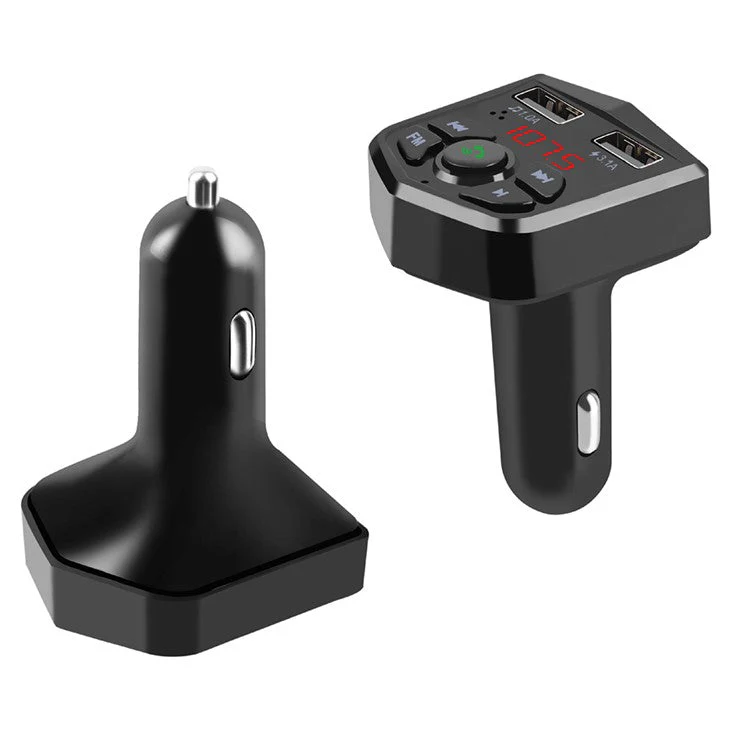 803 Bluetooth FM MP3 Player Bluetooth Calls Car Charger Hands-Free Calls Music Player Cigarette Lighter Adapter Support Bluetooth/TF Card/U Disk - Image 7