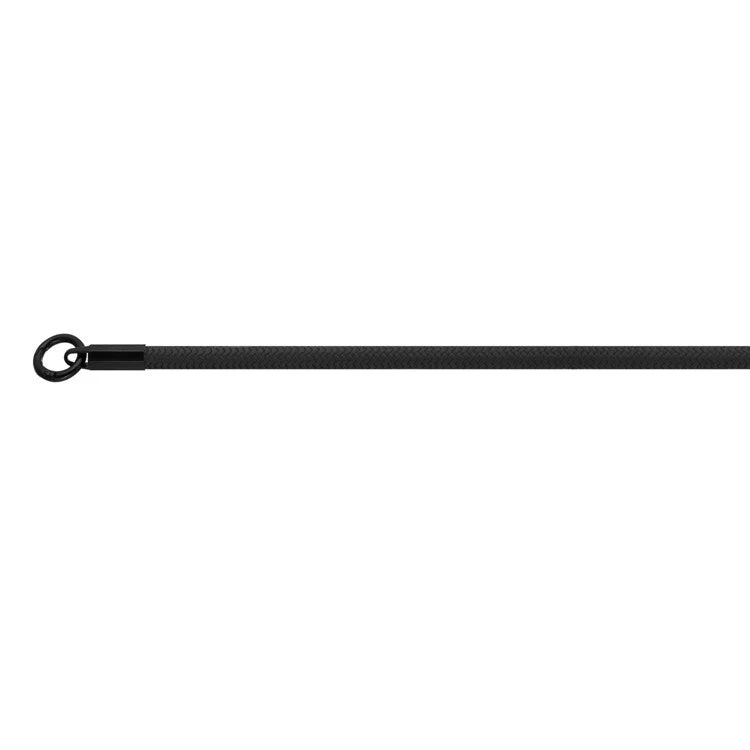 8mm Dual Ring Buckle Phone Carrying Rope Anti-lost Lanyard Phone Crossbody Shoulder Strap - Black - Image 3