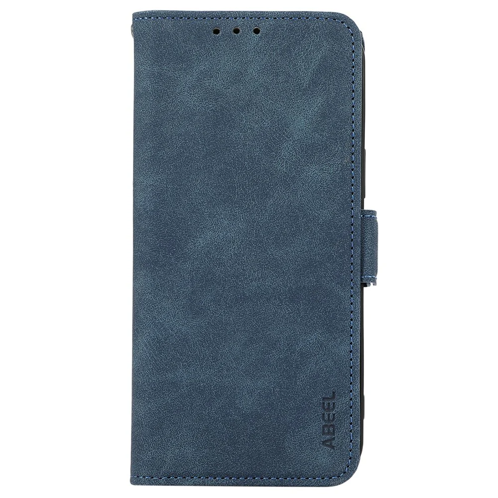 ABEEL For iPhone 17 Pro Max Case PU Leather Folio Stand View RFID Blocking Phone Cover - Blue - Image 8