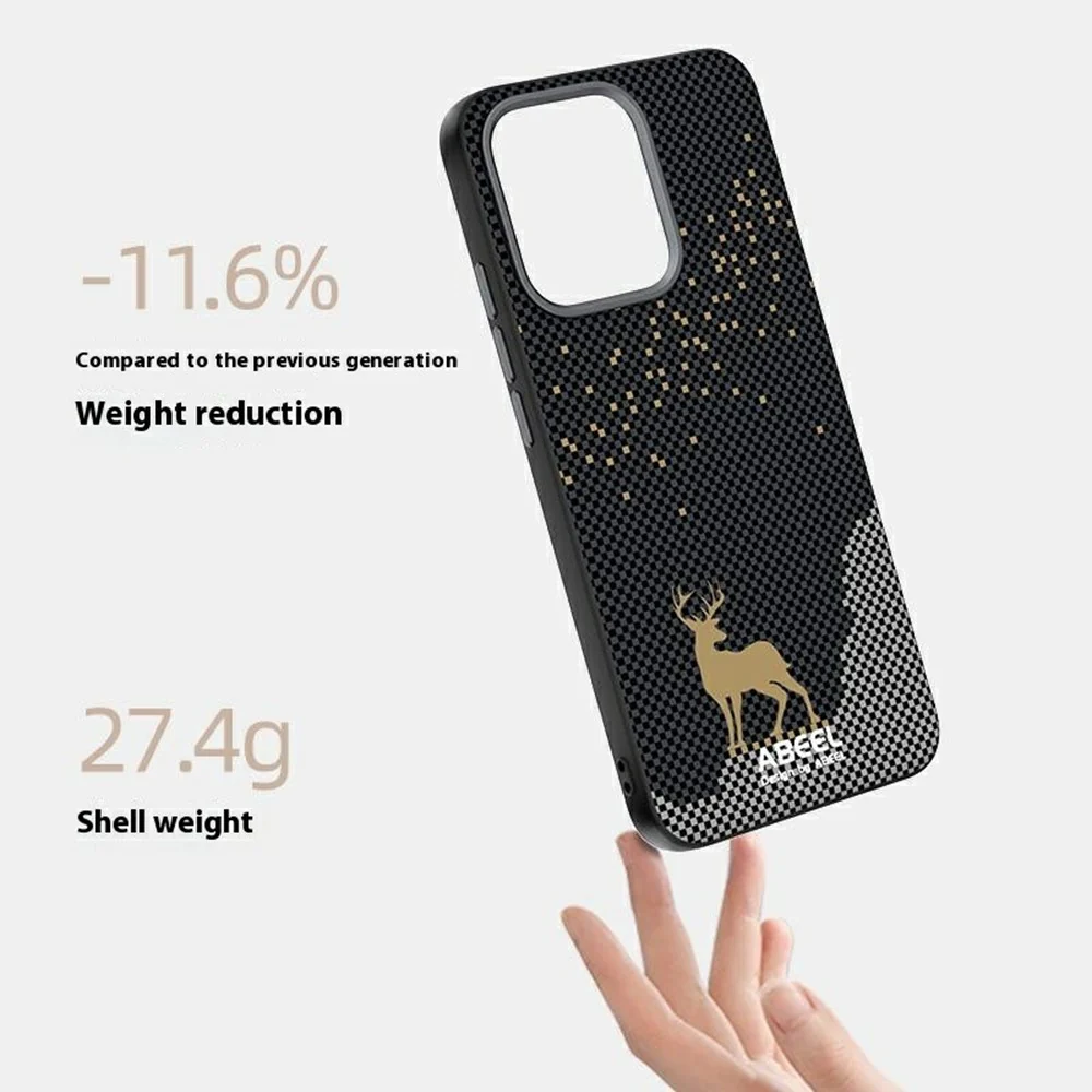 ABEEL For Oppo Reno14 Pro 5G (Global) Case Compatible with MagSafe Ultra Slim PC TPU Phone Back Cover - The Great Wall - Image 3