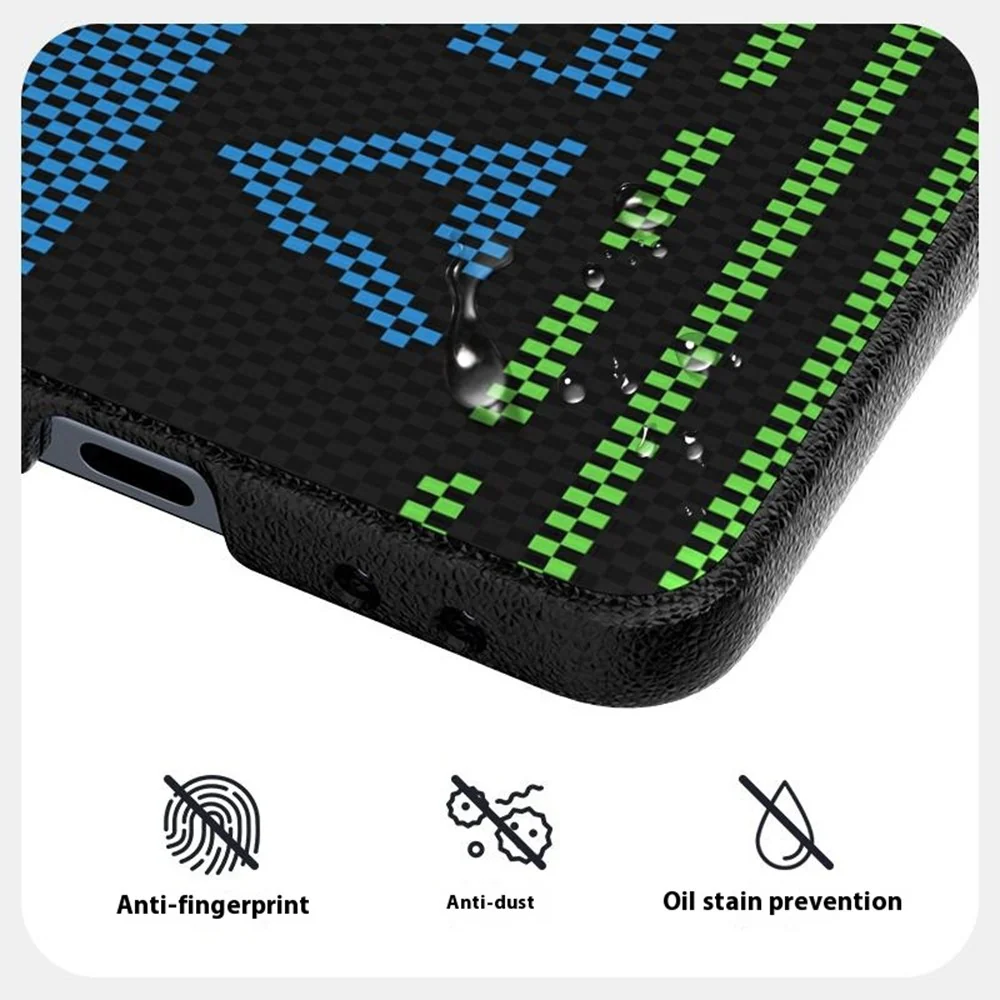ABEEL For Samsung Galaxy Z Flip7 5G Case Compatible with MagSafe Printed PC Aluminum Alloy Leather Phone Cover - Outstanding No. 2 - Image 6