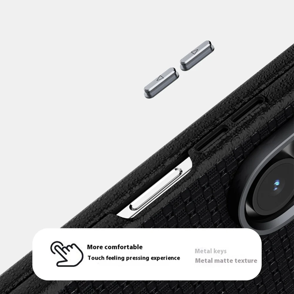 ABEEL For Samsung Galaxy Z Fold7 5G Case Compatible with MagSafe Textured Micro-Embossing Back Cover - Black - Image 6