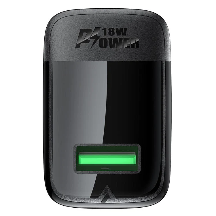 ACEFAST A90 QC 18W GaN Wall Charger Single USB-A Port Power Adapter for Laptops, Tablets and Phones - EU Plug - Image 3