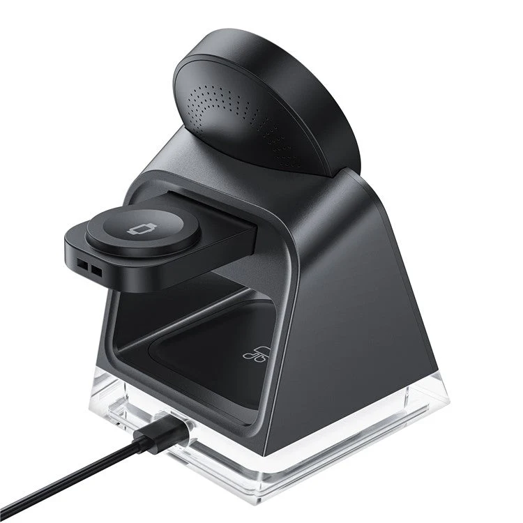 ACEFAST E17 Wireless Charger 3-in-1 Charging Station 20.5W Magnetic Stand Dock - Image 5