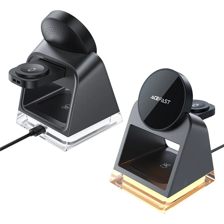 ACEFAST E17 Wireless Charger 3-in-1 Charging Station 20.5W Magnetic Stand Dock - Image 8