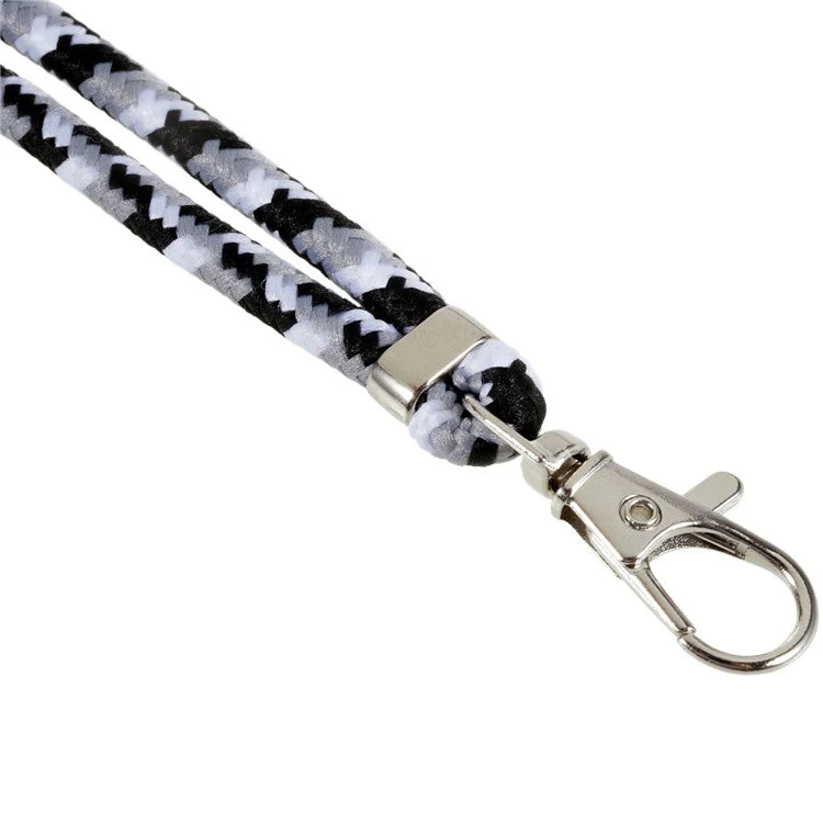 Adjustable Phone Lanyard Neck Strap ID Badge Card Holder Keychain Strap Rope - Style A - Image 4