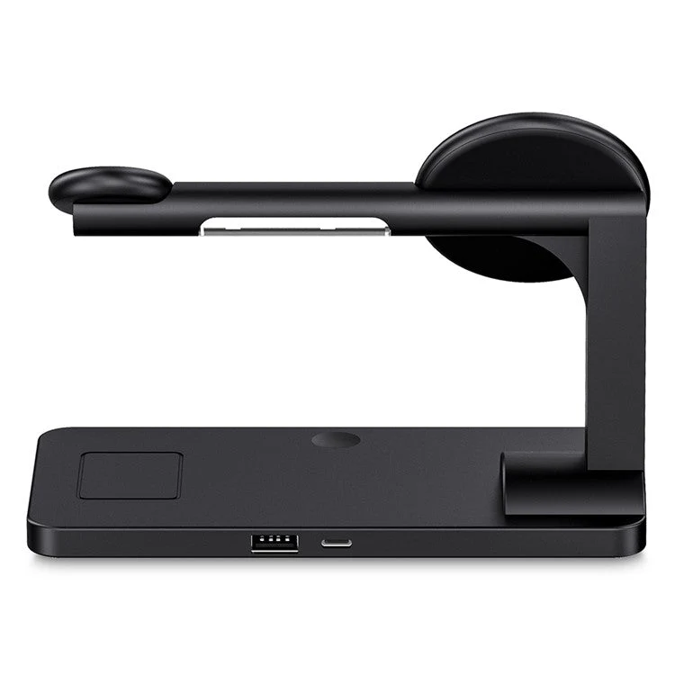 AK05 5-in-1 Wireless Charger Supporting Stand Desktop Fast Wireless Charging Station Dock - Image 5