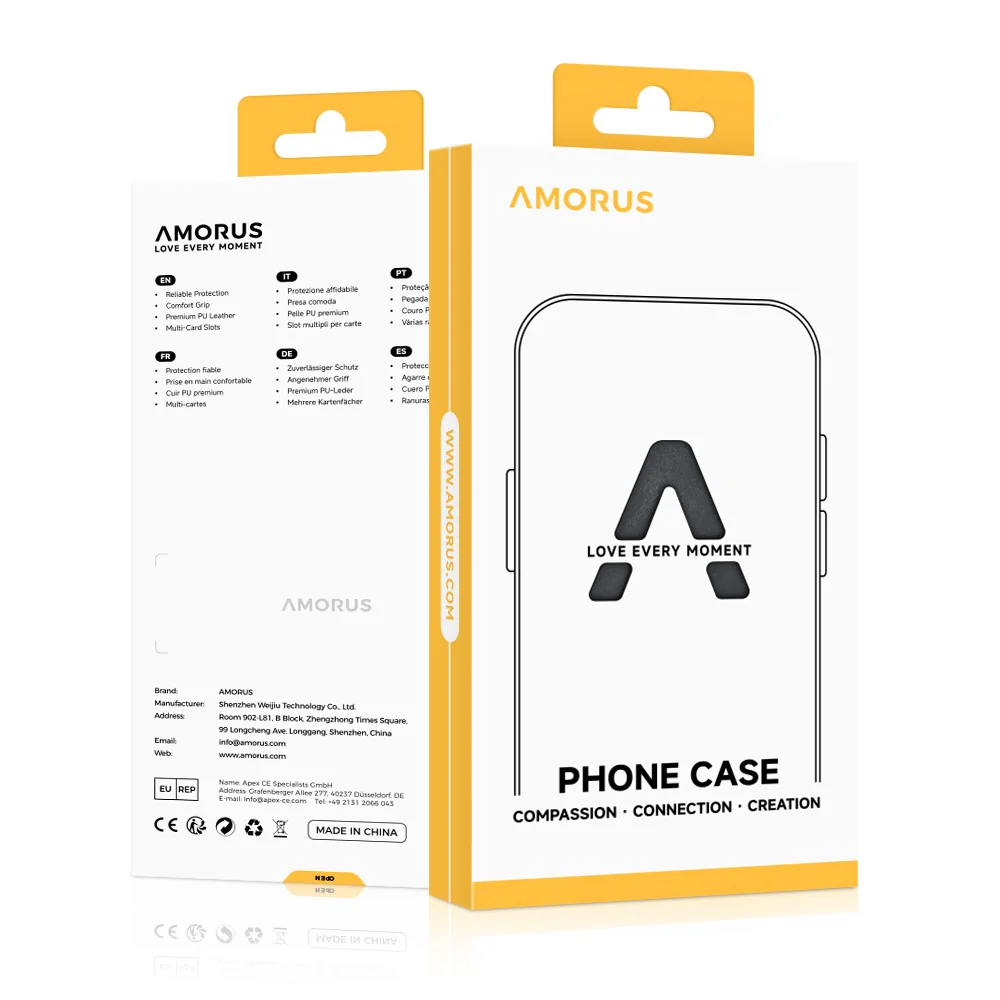 AMORUS For iPhone 17 Pro Max Case Shockproof Soft TPU Rugged Phone Back Cover - Light Purple - Image 7
