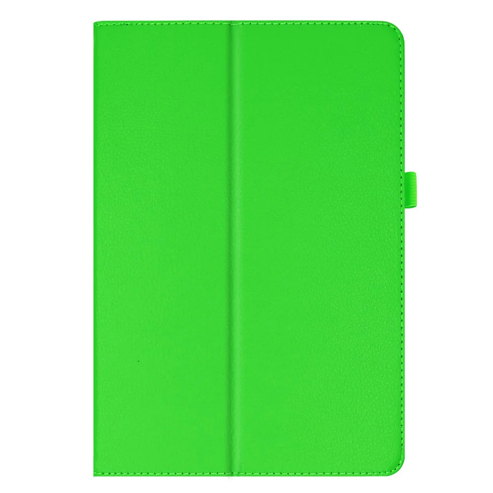 Anti-scratch Shockproof Litchi Texture Leather Stand Protective Phone Case Cover for Lenovo Tab M10 TB-X605F - Green - Image 7