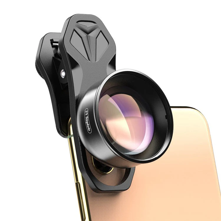 APEXEL APL-HB2X Teleconverter Lens Universal Mobile Phone Lens Smartphone Accessories - Image 2