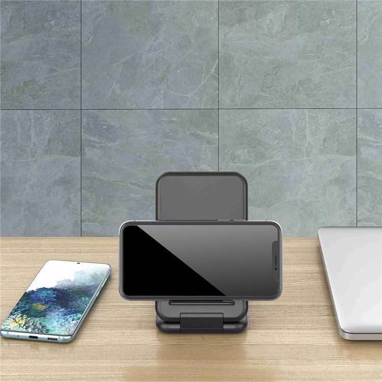 B-13 3-in-1 15W Wireless Charger Cell Phone Stand Holder Foldable Charging Pad for Apple Watch / AirPods - White - Image 3