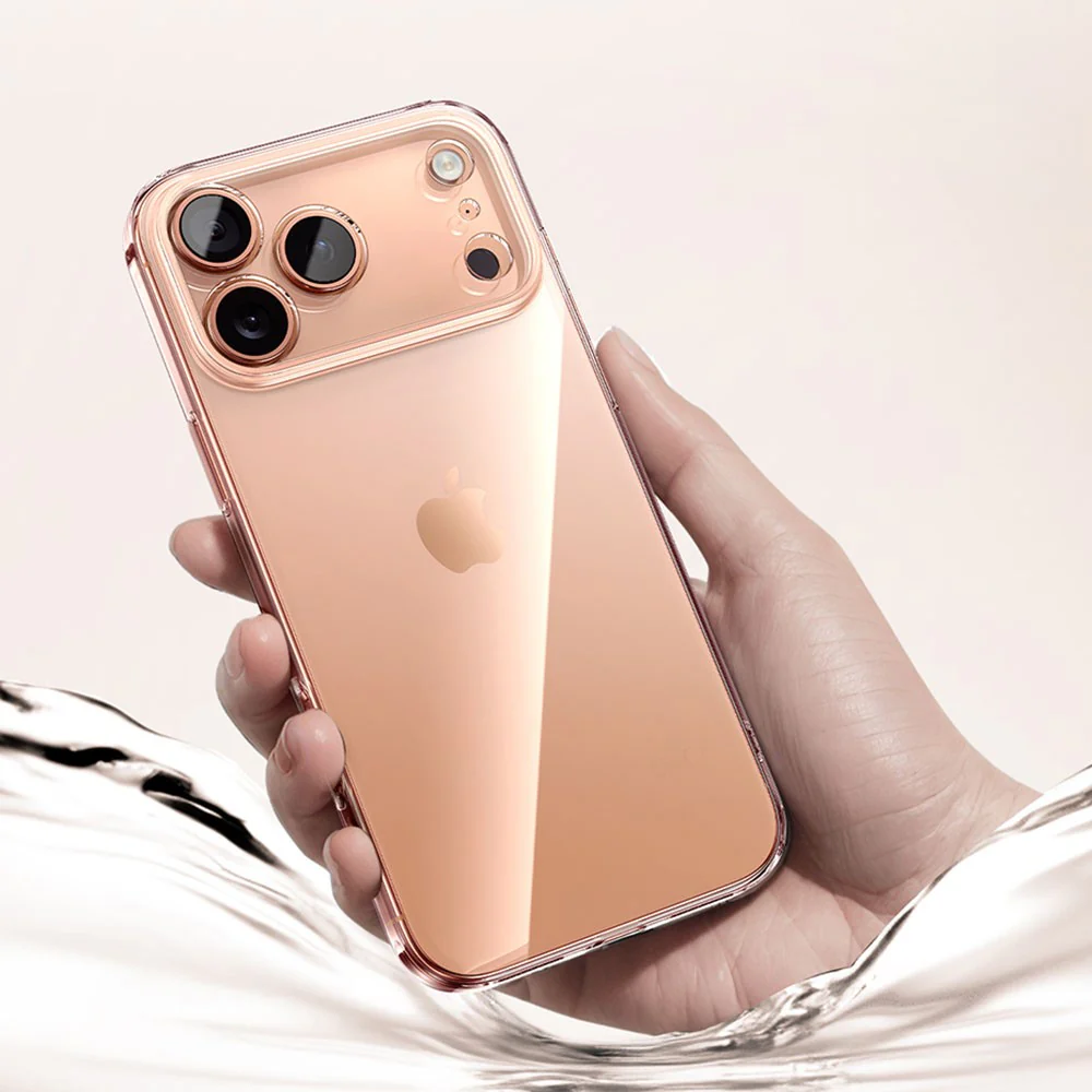 BASEUS Simple Series For iPhone 17 Pro Max Case Anti-Drop Transparent Soft TPU Cell Phone Cover - Image 7