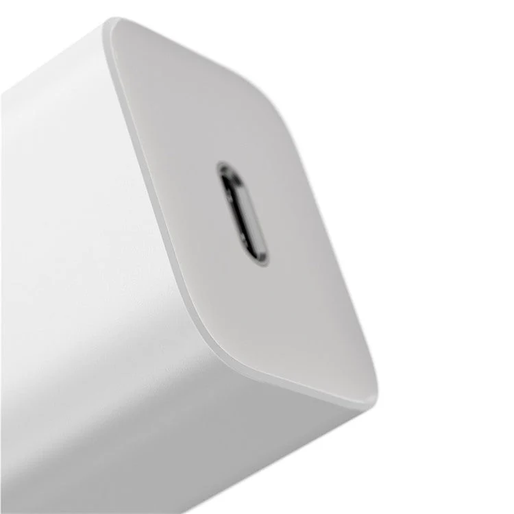 BASEUS Super Si Quick Charger Adapter 25W Wall Charger Block with Type-C to Type-C Charging Cable 3A 1m (EU Plug) - White - Image 5