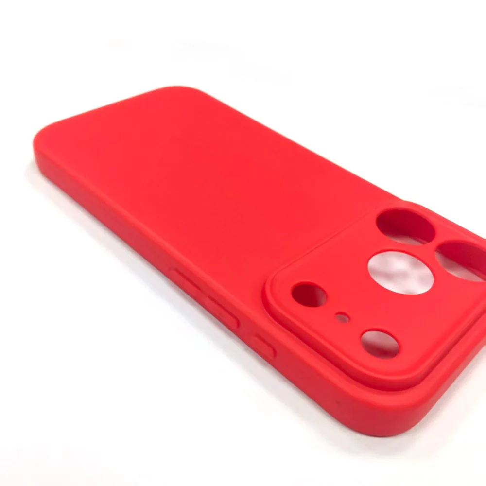 Bulk Purchasing 25Pcs For iPhone 17 Pro Max Case 1.2mm TPU Matte Phone Cover - Red - Image 3