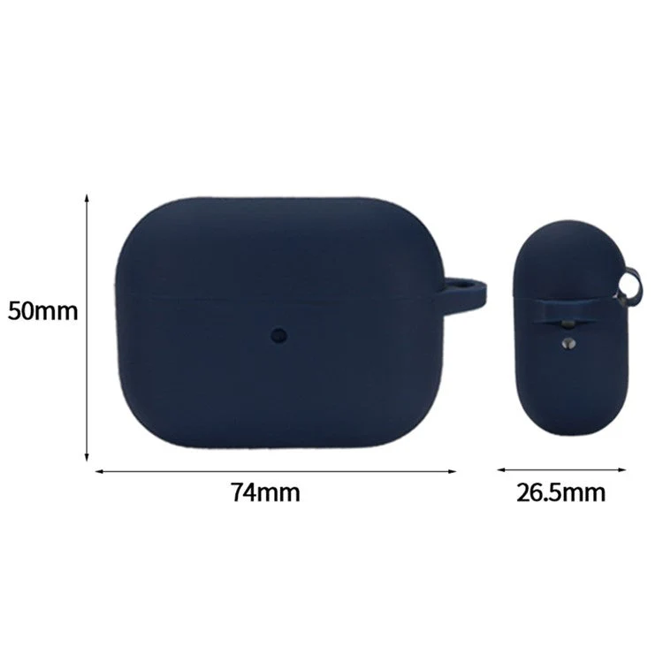Bulk Purchasing For AirPods Pro 2 Silicone Case with Carabiner Bluetooth Earphone Protective Cover - Light Purple - Image 8