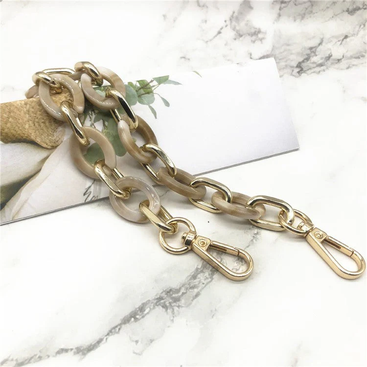 Cell Phone Lanyard Universal Crossbody Multifuctional Lanyard 120cm Neck Strap - White+Coffee