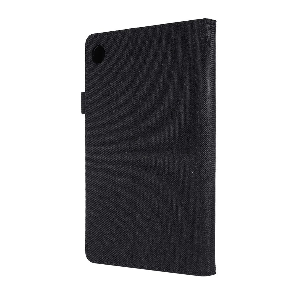 Cloth Texture Card Slots Stand Leather Cover for Lenovo Tab M8/Tab M8 (2nd Gen) - Black - Image 5