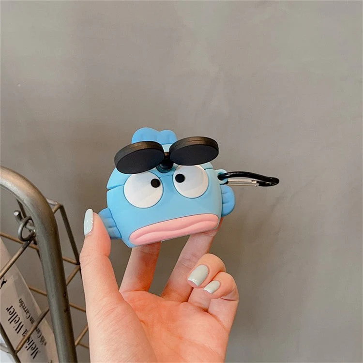 Clownfish Silicone Cover for AirPods with Charging Case (2016)  /  (2019)  /  AirPods with Wireless Charging Case (2019) Protective Case - Image 2