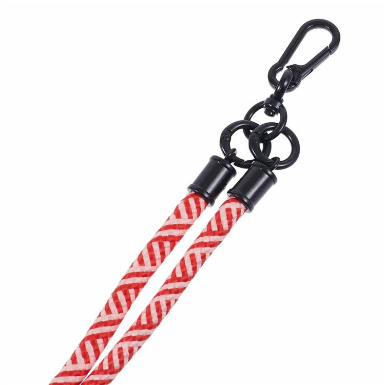 Crossbody Phone Lanyard 8mm Thickness Adjustable Phone Neck Strap with Tether Tab - Style J - Image 6