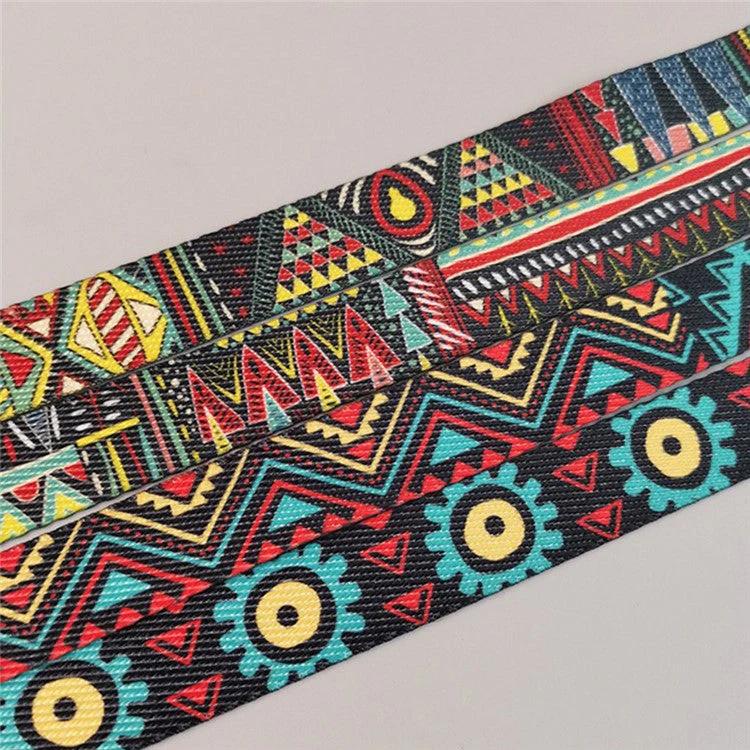 Crossbody Phone Lanyard Ethnic Style Nylon Phone Strap with Tether Tab + Hanging Ropes, Total Length: 120cm - Pamir Totem - Image 4